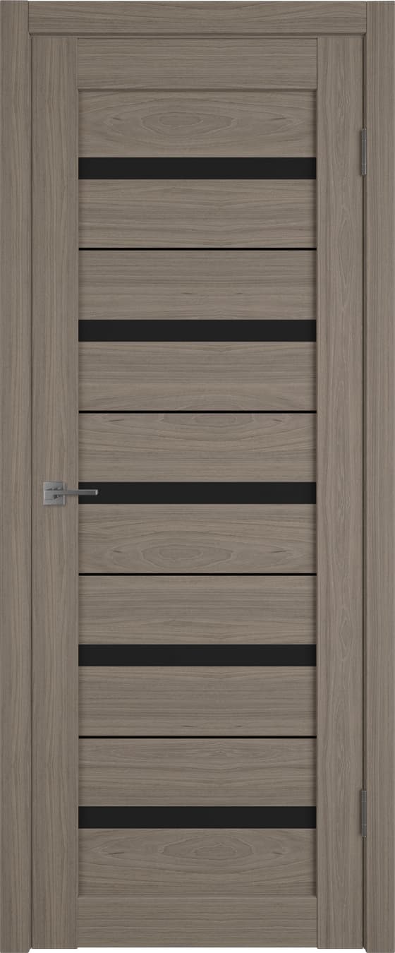 Atum Pro AL7 BLACK gloss 800*2000 Brun oak молдинг черный