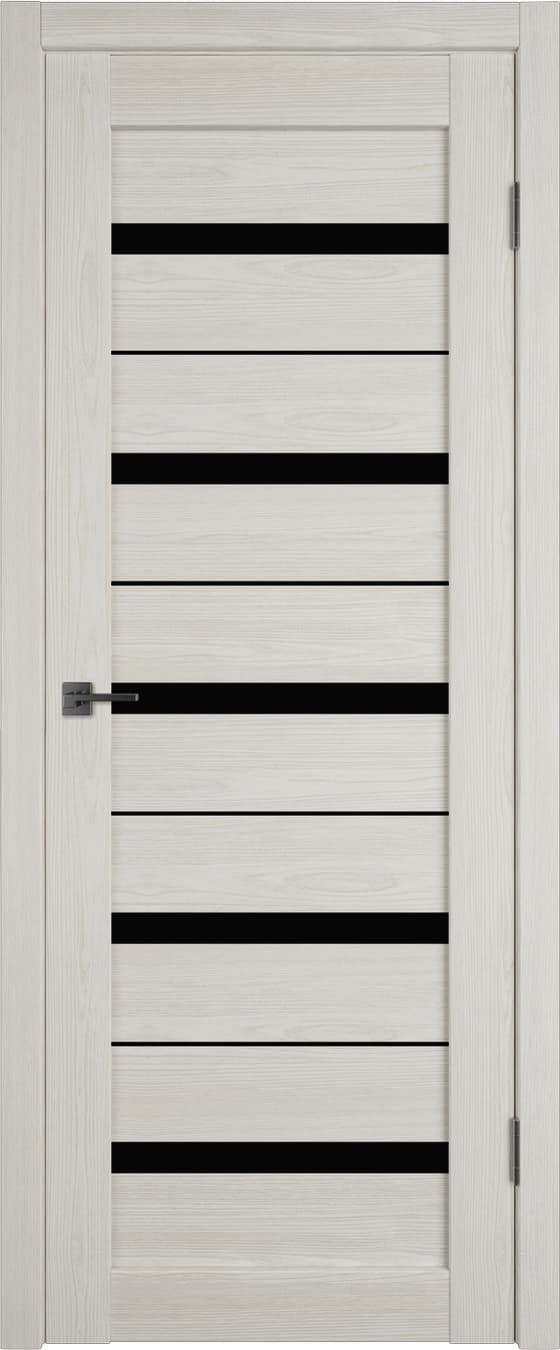 Atum Pro AL7 BLACK gloss 800*2000 Artic Oak молдинг черный