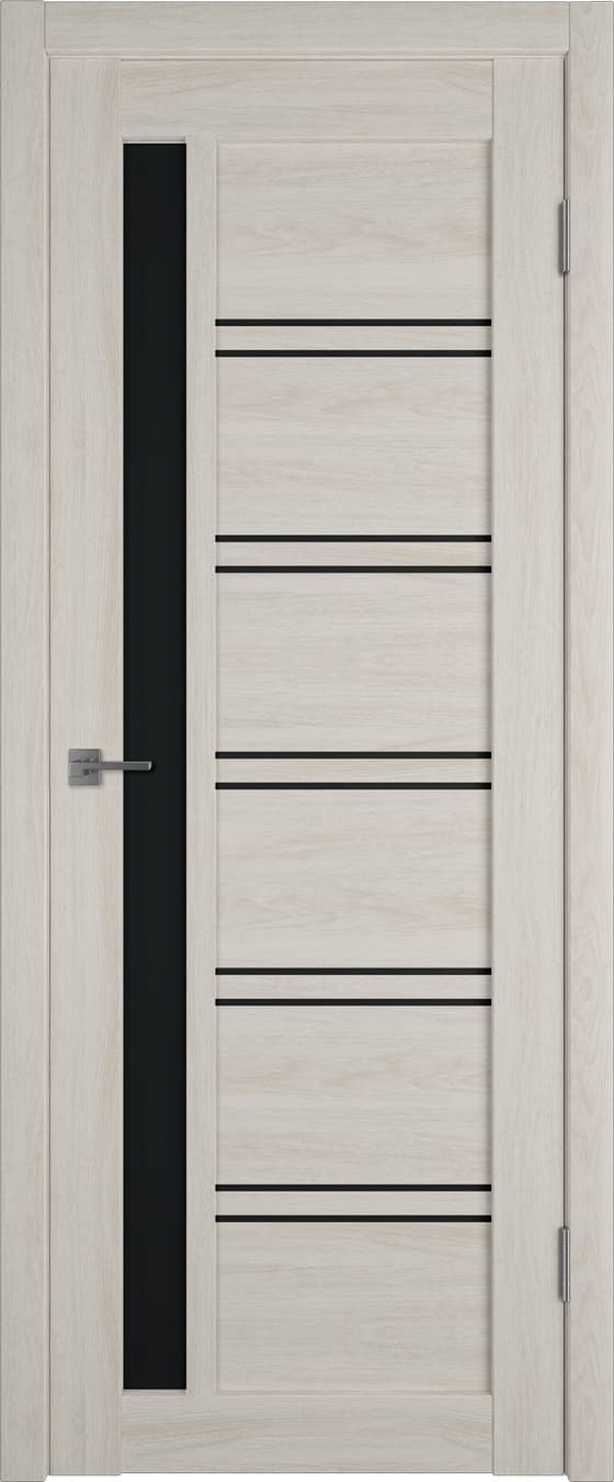 Atum Pro Х38 black gloss 800*2000 Scansom Oak